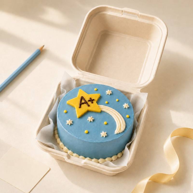 A+ Teachers' Day Bento Cake