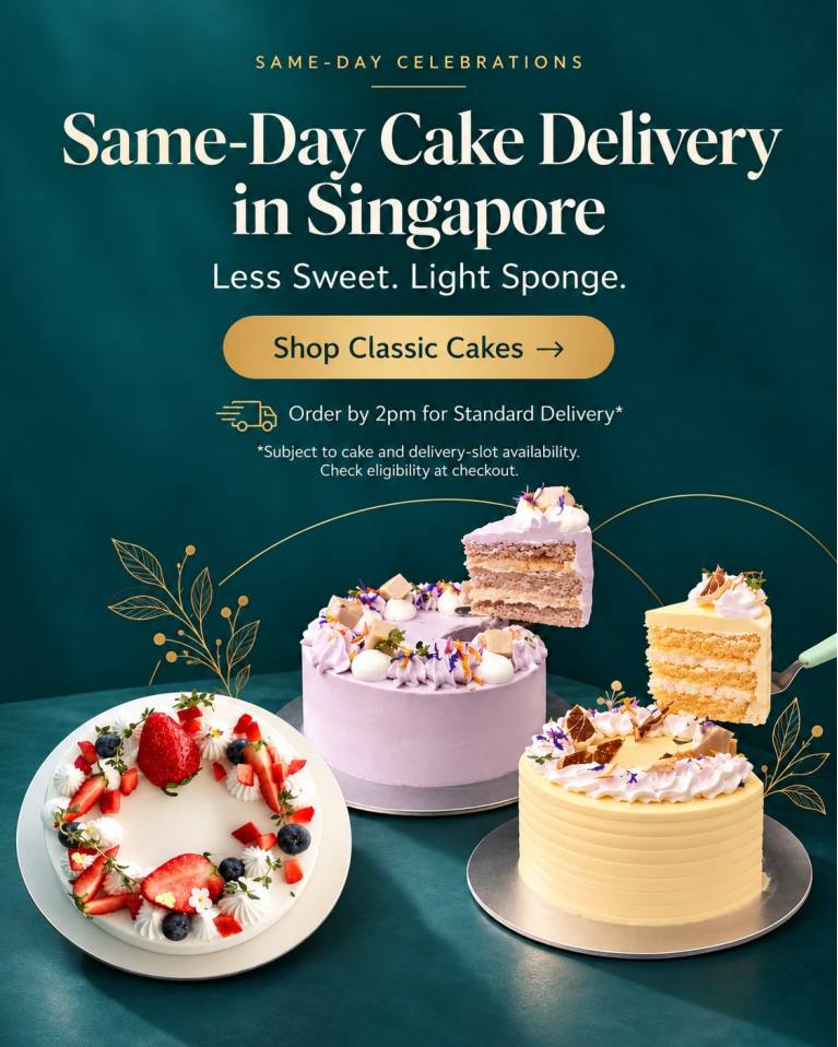 Same-Day Cake Delivery in Singapore
