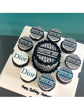 Dior Cake and Cupcake Set