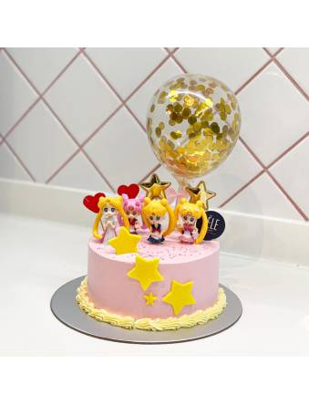 Sailor Moon Star Cake