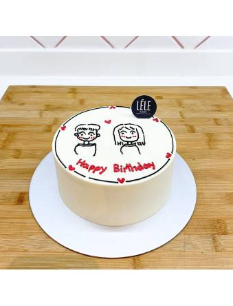 Korean Romance Cake