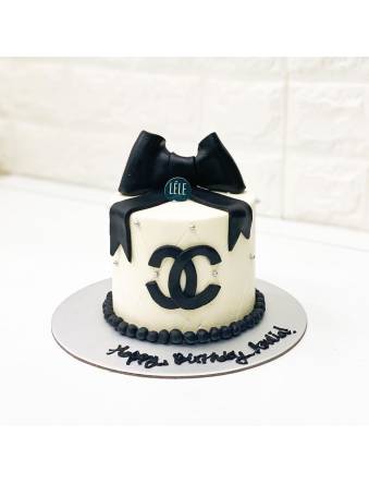 Mini Chanel Gift Box Cake