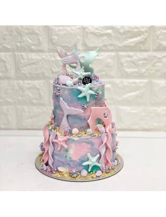 Mermaid Illusion Cake