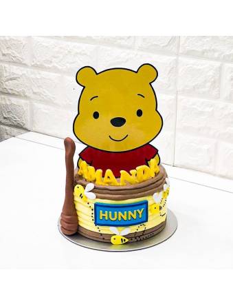 Winnie The Pooh In A Pot Cake