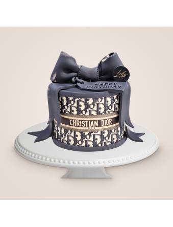 Blue Dior Cake