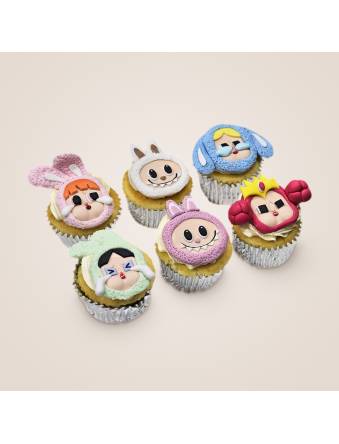 Cry Baby Labubu-Inspired Cupcakes