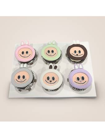 Labubu-Inspired Cupcakes