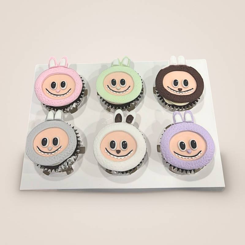 Labubu-Inspired Cupcakes