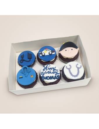 Police-Themed Cupcakes