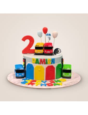 Tayo Bus Interchange Cake