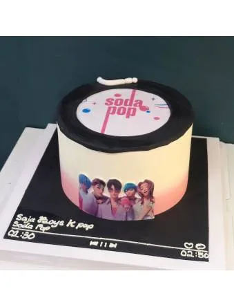 K-pop Demon Hunters-Inspired Saja Boys Cake
