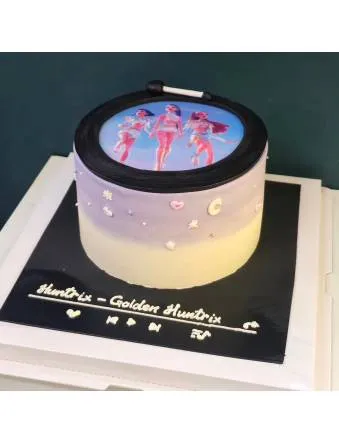 HUNTR/X-Inspired Cake – Custom K-pop Birthday Cake Singapore