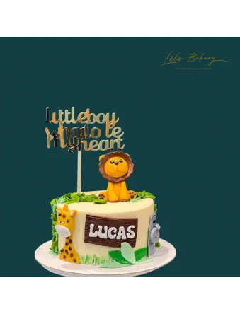 Animal Zoo Cake