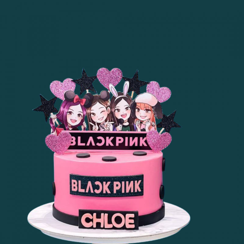Animated BlackPink Cake