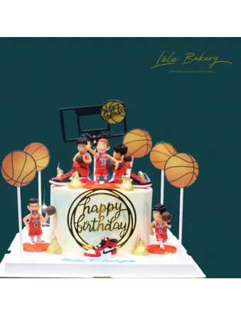 Anime Basketball Cake