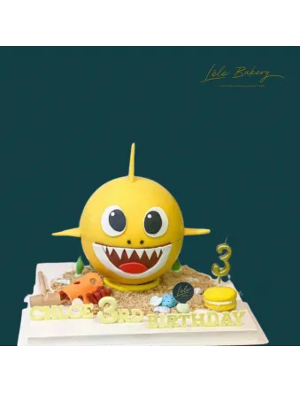 Baby Shark Pinata Cake