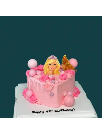 Barbie Butterfly Cake