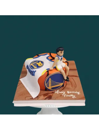 Basket Jersey and Player Cake