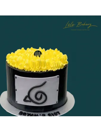 Black Naruto Cake