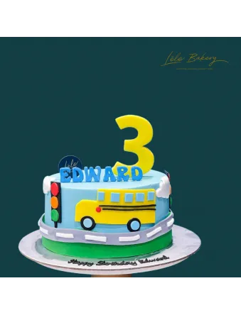Bus Traffic Cake
