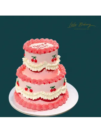 Cherry Vintage Cake