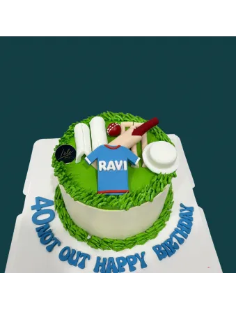 Cricket Birthday Cake