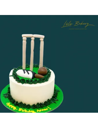 Cricket Pole Cake