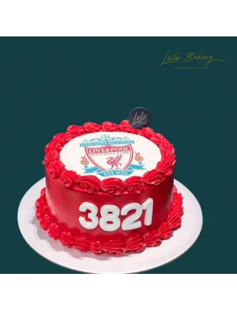 Edible Print Liverpool Cake
