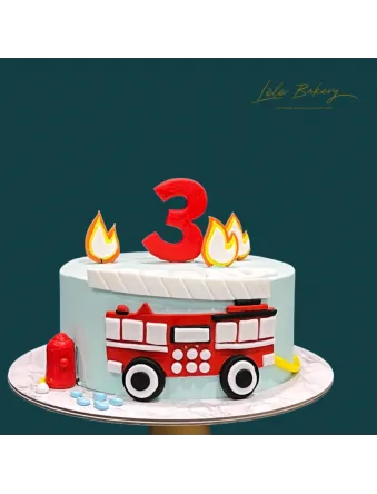 Fire Engine Cake