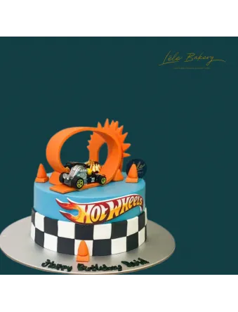 Hot Wheels Cake