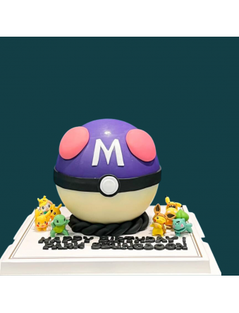 Masterball Pinata Cake