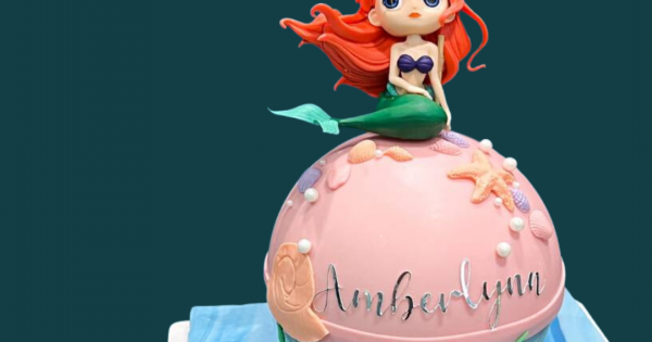 Mermaid Ariel Pinata Cake | Disney Princess Party Cakes | Lele Bakery