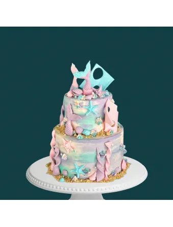 Mermaid Underwater Cake