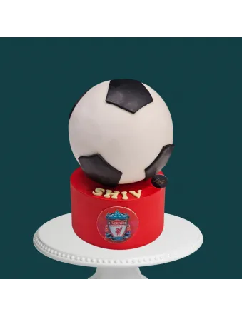 Minimalist Liverpool Cake