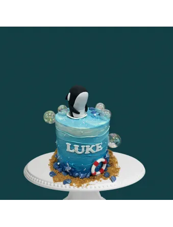 Orca Whale Cake