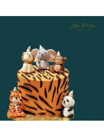 Party Animals Safari Cake