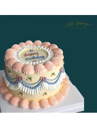Pastel Princess Vintage Cake