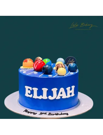 Planet Galaxy Cake