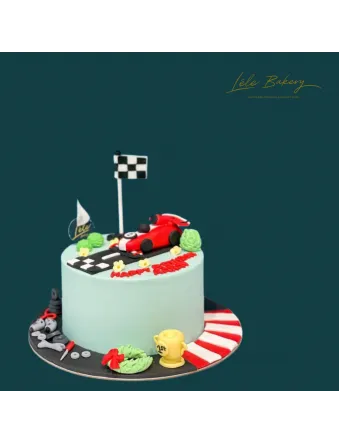 Racer Car Cake