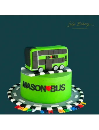 Singapore Bus Cake