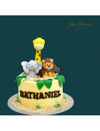 Savannah Animals Cake