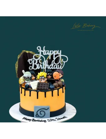 Team Naruto Cake