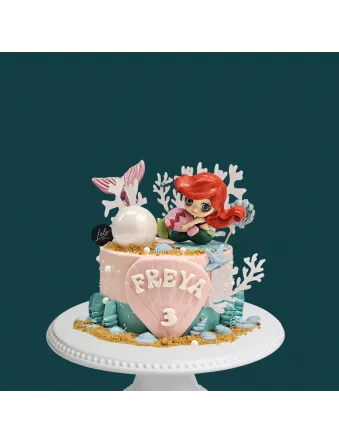 Under the Sea Mermaid Cake