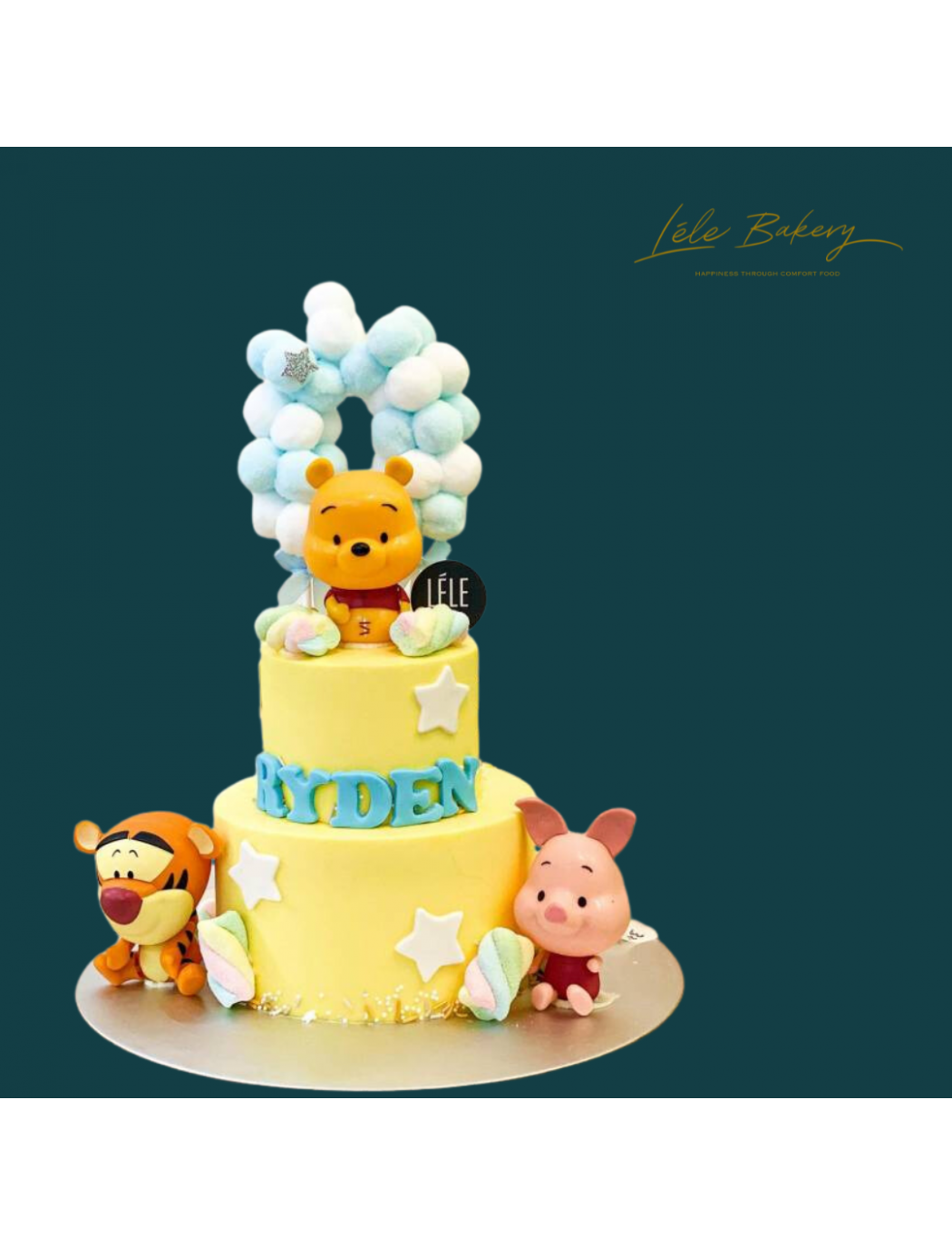 Winnie The Pooh Family Cake | Beloved Children's Character Party Cakes ...