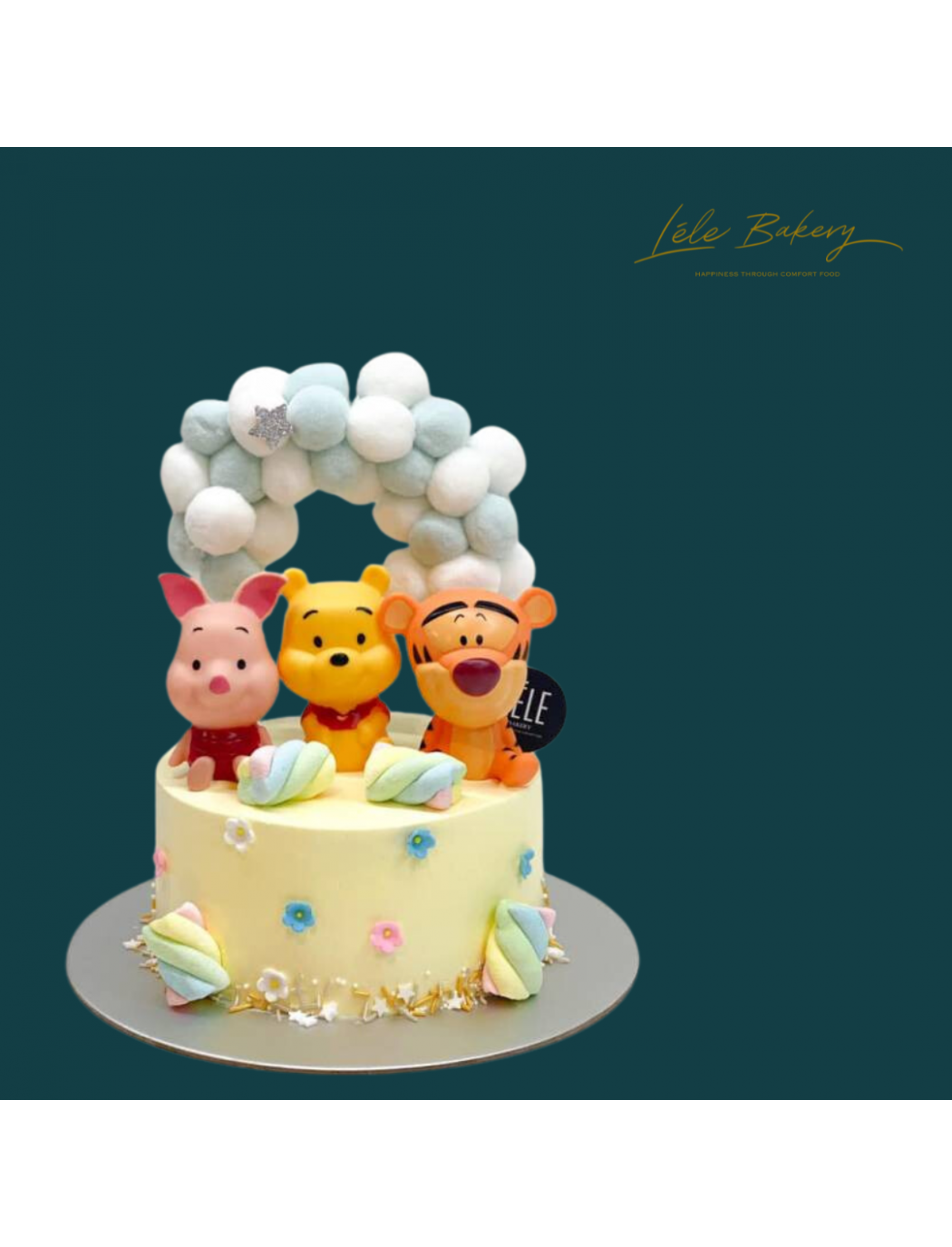 Winnie The Pooh Family Cake | Beloved Children's Character Party Cakes ...