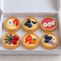Halloween Fruit & Ghost Tart Box (6 pcs)