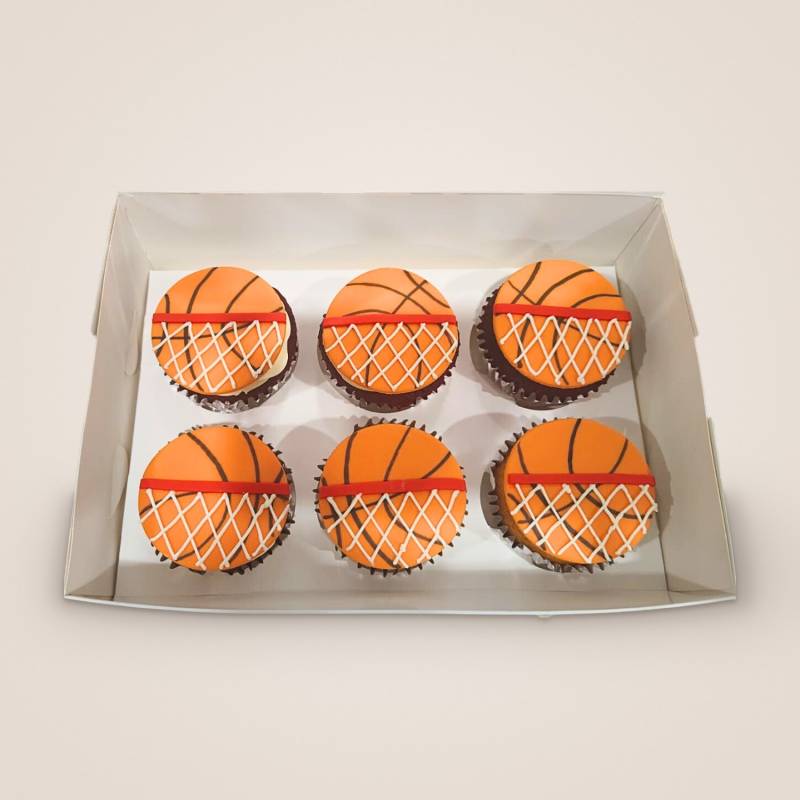 Basketball Hoop Cupcakes