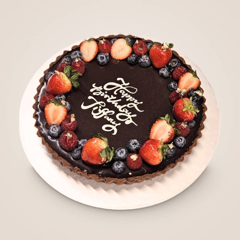 Chocolate Croustillant Tart – Rich Crunchy Chocolate Tart Singapore