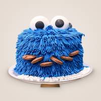 Cookie Monster Cake