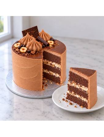 Mini Chocolate Hazelnut Cake